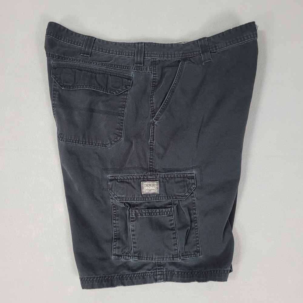 Wrangler Mens Black‎ Cargo Shorts